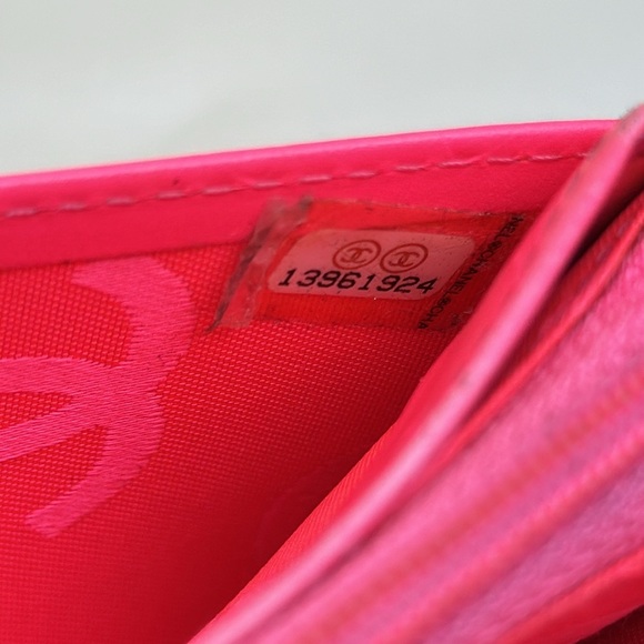 CHANEL CC Cambon Lambskin Pink Interior 13 Series 2009-2010, Fits phone - Picture 11 of 16